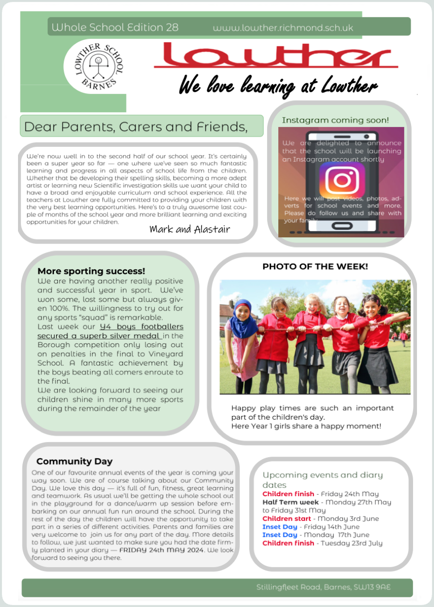 Newsletter 28 pdf link